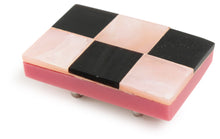 將圖片載入圖庫檢視器 Buffalo Horn Raden Obidome for Japanese Traditional Kimono - Checkered Lattice