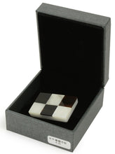 將圖片載入圖庫檢視器 Buffalo Horn Raden Obidome for Japanese Traditional Kimono - Checkered Lattice