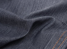 將圖片載入圖庫檢視器 Men's Denim Unlined Kimono Stretch Navy: Japanese Traditional Clothes