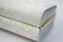 Load image into Gallery viewer, Formal Bag Silver : for Japanese Traditional Clothes- Flower Lattice Robe Elegant