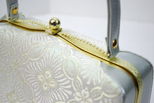 Load image into Gallery viewer, Formal Bag Silver : for Japanese Traditional Clothes- Flower Lattice Robe Elegant
