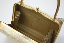 將圖片載入圖庫檢視器 Formal Bag Goldsilver for Japanese Traditional Clothes - Flower Lattice Robe Elegant