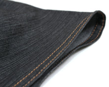 將圖片載入圖庫檢視器 Men's Denim Unlined Kimono Stretch Black: Japanese Traditional Clothes