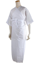 將圖片載入圖庫檢視器 測試★英語★■婦女戴著配件套浴衣4點全套全套網格前板腰帶2件