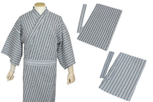 画像をギャラリービューアに読み込む, Unisex Ryokan Yukata with Cloth Cord - 165 ~ 180cm