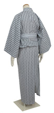 画像をギャラリービューアに読み込む, Unisex Ryokan Yukata with Cloth Cord - 165 ~ 180cm