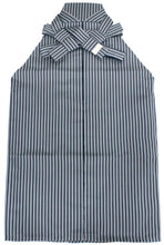 將圖片載入圖庫檢視器 男の子 ポリエステル 袴 小物 セット 7点 ストライプ ネイビー