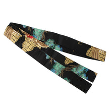 將圖片載入圖庫檢視器 Men's Happi Coat: Kimono Robe - Dragon & Eagle BLACK