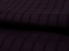 將圖片載入圖庫檢視器 Men's Easy Yukata Coordinate Set of 4 Items For Beginners :Dark Purple/Black Stripe