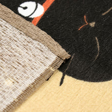 Load image into Gallery viewer, Noren Japanese Doorway Curtain Tapestry Polyester "Lying Black Cats"