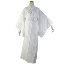 画像をギャラリービューアに読み込む, Women's Juban Washable Nagajuban : for Japanese Traditional Kimono -Ro with Haneri Summer White