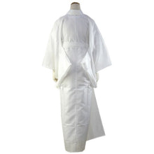 画像をギャラリービューアに読み込む, Women's Juban Washable Nagajuban : for Japanese Traditional Kimono -Ro with Haneri Summer White