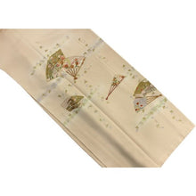 將圖片載入圖庫檢視器 Ladies' Silk Homongi Kimono: Japanese Traditional Clothes - Lined Pale Pink 155 - 165 cm