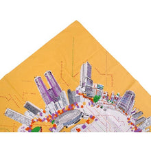 Load image into Gallery viewer, Furoshiki L-Size 97cm Modern Tokyo Daytime