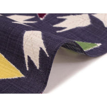画像をギャラリービューアに読み込む, Furoshiki 89cm Indigo Ink Brown Origami