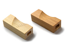 Load image into Gallery viewer, Japanese Bamboo Craft: Chopstick Rest ,Bamboo OR Hinoki/Japanese Cypress ,Simple Design