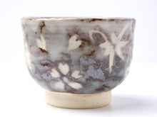 將圖片載入圖庫檢視器 Kyoto Kiyomizu Ware Sake Cup - Sakura & Autumn Leaves Brown