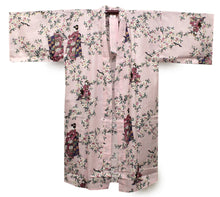 將圖片載入圖庫檢視器 Women's Happi Coat: Kimono Robe - Lovely "Maiko" Pink