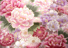 將圖片載入圖庫檢視器 Women's Happi Coat: Kimono Robe - Flowers in Bloom Pink