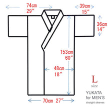 將圖片載入圖庫檢視器 Men's Easy Yukata / Kimono Robe : Japanese Traditional Clothes - Robe Mt. Fuji Black