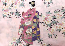 將圖片載入圖庫檢視器 Girl's Easy Yukata / Kimono Robe : Japanese Traditional Clothes - Lovely "Maiko" Pink