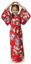 Load image into Gallery viewer, Girl's Easy Yukata / Kimono Robe : Japanese Traditional Clothes - Lovely "Maiko" Red