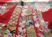 將圖片載入圖庫檢視器 Girl's Easy Yukata / Kimono Robe : Japanese Traditional Clothes - Little Doll Red