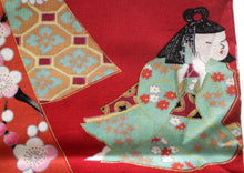 將圖片載入圖庫檢視器 Girl's Easy Yukata / Kimono Robe : Japanese Traditional Clothes - Little Doll Red