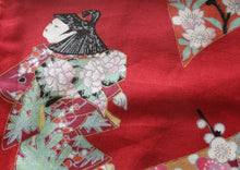 將圖片載入圖庫檢視器 Girl's Easy Yukata / Kimono Robe : Japanese Traditional Clothes - Little Doll Red