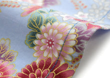 將圖片載入圖庫檢視器 Girl's Easy Yukata / Kimono Robe : Japanese Traditional Clothes - Dolls in Color Gradation Blue