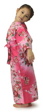 將圖片載入圖庫檢視器 Girl's Easy Yukata / Kimono Robe : Japanese Traditional Clothes - Dolls in Color Gradation Pink