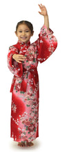 將圖片載入圖庫檢視器 Girl's Easy Yukata / Kimono Robe : Japanese Traditional Clothes - Dolls in Color Gradation Red