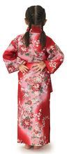 將圖片載入圖庫檢視器 Girl's Easy Yukata / Kimono Robe : Japanese Traditional Clothes - Dolls in Color Gradation Red