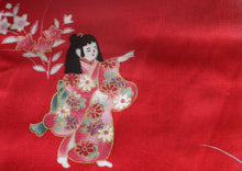 將圖片載入圖庫檢視器 Girl's Easy Yukata / Kimono Robe : Japanese Traditional Clothes - Dolls in Color Gradation Red