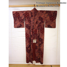 Load image into Gallery viewer, Vintage Japanese Kimono Women&#39;s Robe Silk, Bright Yellow,Bokashi-Dye Kimono (Soft Gradient Effect)
