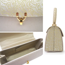 画像をギャラリービューアに読み込む, Robe décolletée Formal Kimono Bag &amp; Zori Set【Gold】 – Gold Aurora Brocade Evening-Wear Accessories for Kimono / Japanese Formal Wear / for TEA ceremony
