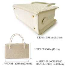 画像をギャラリービューアに読み込む, Robe décolletée Formal Kimono Bag &amp; Zori Set【Gold】 – Gold Aurora Brocade Evening-Wear Accessories for Kimono / Japanese Formal Wear / for TEA ceremony
