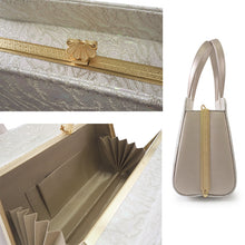 画像をギャラリービューアに読み込む, Robe décolletée Formal Kimono Bag &amp; Zori Set【Silver】 – Silver Aurora Brocade Evening-Wear Accessories for Kimono / Japanese Formal Wear / for TEA ceremony
