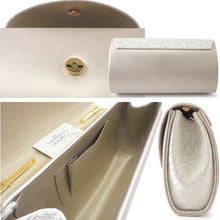 画像をギャラリービューアに読み込む, Robe décolletée Formal Kimono Bag &amp; Zori Set【Silver】 – Silver Aurora Brocade Evening-Wear Accessories for Kimono / Japanese Formal Wear / for TEA ceremony

