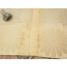 將圖片載入圖庫檢視器 Vintage Haori Kimono Jacket Beige base, Bold Geometric Design
