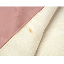 画像をギャラリービューアに読み込む, Vintage Haori Kimono Jacket Silk, Reddish-purple base,  Cloud Motif (Kumodori)
