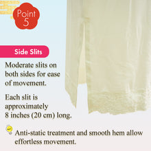 画像をギャラリービューアに読み込む, Thermal Kimono innerwear for Women (one-piece | Kimono Underdress) – Kimono Slip, Stretch Lace Collar, Winter Japanese Undergarment

