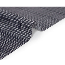画像をギャラリービューアに読み込む, Washable Japanese Kimono Fabric Bolt – White &amp; Deep Navy Madras-Style Check Design – 13-Yard Wide Polyester for Custom Kimono &amp; Sewing
