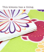画像をギャラリービューアに読み込む, Effortless Elegance tailored Kimono 4 Piece Coordinate Set（Kimono, Obi, Obi-age, Obi-jime）L-SIZE
