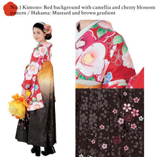 画像をギャラリービューアに読み込む, Washable Embroidered Hakama &amp; Nishaku-sode Kimono Set for Women – Ready-to-Wear 2-Piece Outfit for Graduation &amp; Formal Celebrations
