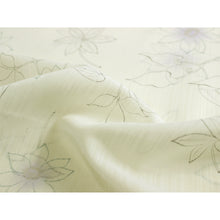 画像をギャラリービューアに読み込む, Washable Japanese Kimono Fabric Bolt – Delicate Clematis Floral Design – 13-Yard Polyester for Custom Kimono &amp; Sewing
