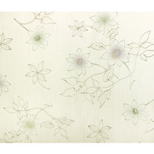画像をギャラリービューアに読み込む, Washable Japanese Kimono Fabric Bolt – Delicate Clematis Floral Design – 13-Yard Polyester for Custom Kimono &amp; Sewing
