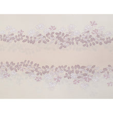 画像をギャラリービューアに読み込む, Washable Japanese Kimono Fabric Bolt – Cream Beige Hagi Floral Design – 13-Yard Polyester for Custom Kimono &amp; Sewing
