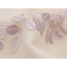 画像をギャラリービューアに読み込む, Washable Japanese Kimono Fabric Bolt – Cream Beige Hagi Floral Design – 13-Yard Polyester for Custom Kimono &amp; Sewing
