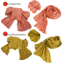 画像をギャラリービューアに読み込む, Soft Crinkle Heko Obi Belt for Yukata – Lightweight, Easy-to-Tie Japanese Obi, 13 Colors, Beginner-Friendly Kimono Accessory
